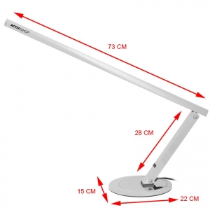 ACTIVESHOP Lampa na biurko Slim 20W aluminium