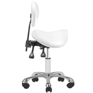 ACTIVESHOP Taboret kosmetyczny 1025 biały Giovanni