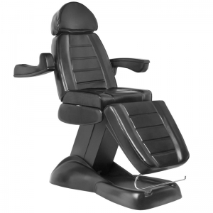 ACTIVESHOP Fotel kosmetyczny elektr. Lux czarny 