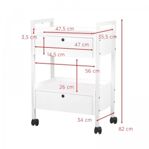 ACTIVESHOP Stolik kosmetyczny typ 1019 Giovanni