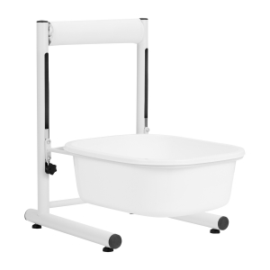 ACTIVESHOP Brodzik do pedicure z regulowaną wysokością biały