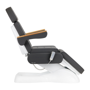 ACTIVESHOP Fotel kosmetyczny elektryczny SILLON Lux 273b 3 silniki szary 