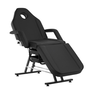ACTIVESHOP Fotel kosmetyczny Sillon z kuwetami czarny 