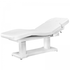 Spa leżanka kosmetyczna Azzurro 818A 4 siln. biała podgrzewana  (125588)