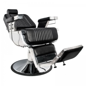 Gabbiano fotel barberski Royal czarny (112371)