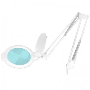 Lampa lupa led Glow Moonlight 8013/6" white ze statywem (114955)