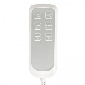 Fotel kosmetyczny elektryczny SILLON Lux 273b + taboret 304 biały (125907)