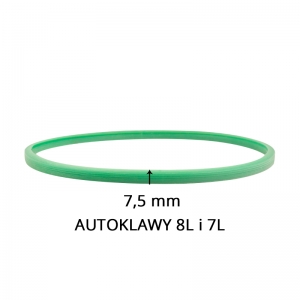 Woson uszczelka silikonowa do autoklawów 7 L i 8 L zielona 7,5 mm (106638)