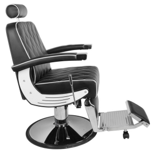 Gabbiano fotel barberski Imperial czarny (112449)