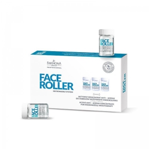 Farmona face roller aktywny koncentrat anti-ageing do zabiegów mezoterapii mikroigłowej 5 x 5 ml (133561)