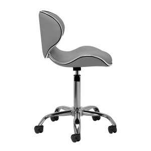 Gabbiano taboret kosmetyczny Q-4599 szary (130597)