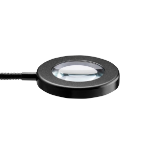 Lampka lupa led snake ring na biurko czarna  (138394)