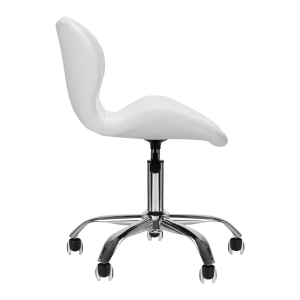 Taboret kosmetyczny QS-06 biały (141199)