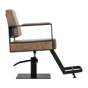 Gabbiano fotel fryzjerski Modena old brązowy (148059)