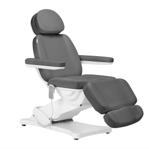 Elektryczny fotel kosmetyczny SILLON CLASSIC 3 silniki szary  (148286)