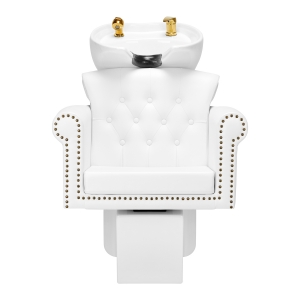 Gabbiano myjnia fryzjerska Berlin złoto biała (112855)