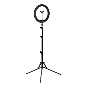 GLOW lampa pierścieniowa ring 13"" bsc ze statywem 10W  (148020)