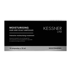 KESSNER LAB Moisturising ampułki do skóry głowy i włosów 10 x 10 ml  (150251)
