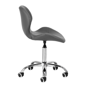 Taboret kosmetyczny QS-06 szary (149661)