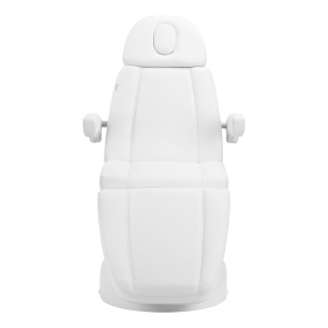 Fotel kosmetyczny elektr. Azzurro Lux 3m biały z podgrzewaniem  (154877)