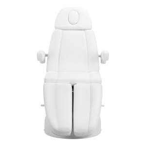 Fotel kosmetyczny elektr. Azzurro Lux 3m pedi biały  (154879)