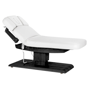 Leżanka SPA Sillon Relax biała z czarną podstawą (156150)