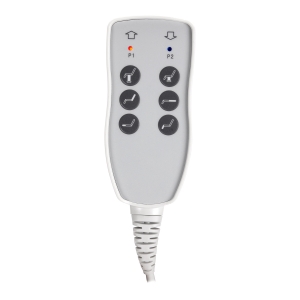 Fotel kosmetyczny elektr. Azzurro 803D 3 siln. super biały (154881)