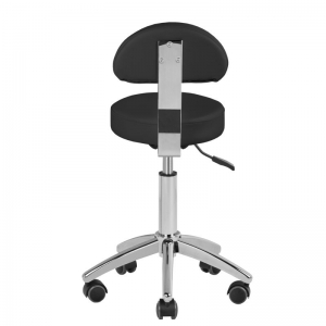 ACTIVESHOP Taboret kosmetyczny AM-304 czarny