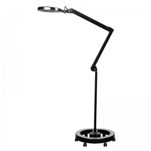 ACTIVESHOP Lampa lupa Elegante 6025 60 led smd 5d black ze statywem