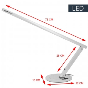 ACTIVESHOP Lampa na biurko Slim led aluminium