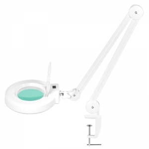 Fotel kosmetyczny 202 Basic + stolik kosmetyczny 1040 + lampa lupa led S5 (123755)