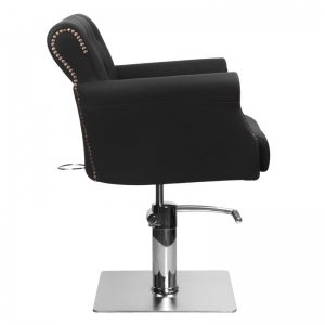 Hair System fotel fryzjerski BER 8541 czarny  (125408)