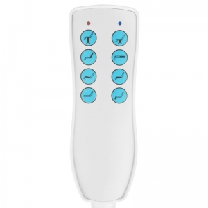 Fotel kosmetyczny elektr. Azzurro 869A obrotowy 4 siln. szary (118765)