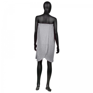 Peleryna frotte szary nr 29 (124245)