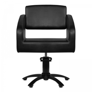 Gabbiano fotel fryzjerski Bergen czarny (126341)