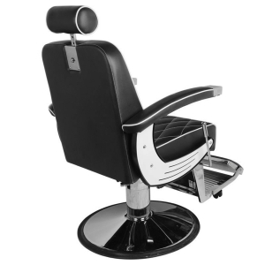 Gabbiano fotel barberski Imperial czarny (112449)
