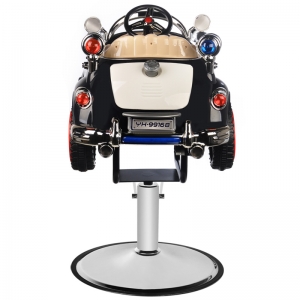 Fotel fryzjerski dziecięcy samochodzik policja B082 (123468)