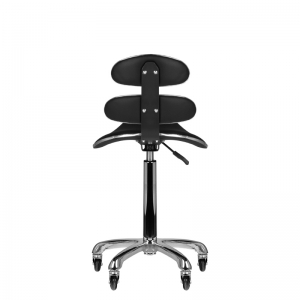 Taboret kosmetyczny roll speed AM-880 czarny wysoki  (126431)