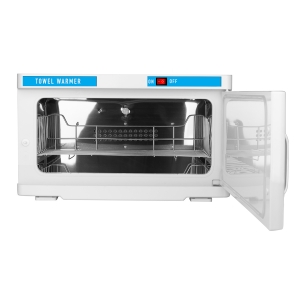 Podgrzewacz do ręcznikow ze sterylizatorem UV-C 16 L biały (130976)