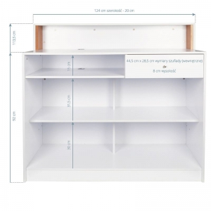 Gabbiano recepcja Pearl biała (132163)