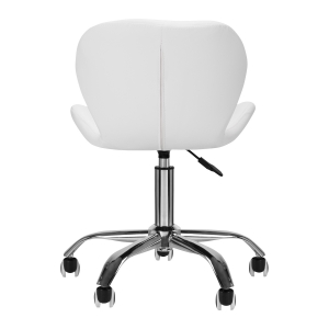 Taboret kosmetyczny QS-06 biały (141199)