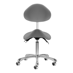 Taboret kosmetyczny 1004 Giovanni szary  (141631)
