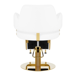 Gabbiano fotel fryzjerski Linz NQ złoto biały (148061)
