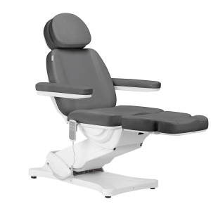 Elektryczny fotel kosmetyczny SILLON CLASSIC 3 silniki szary  (148286)