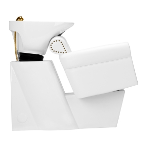 Gabbiano myjnia fryzjerska Berlin złoto biała (112855)