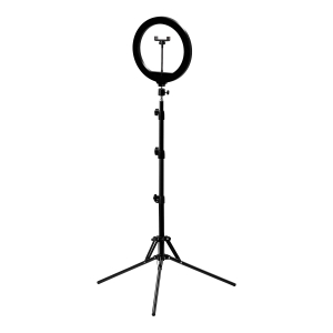 GLOW lampa pierścieniowa ring 10"" RGB bsc ze statywem 10W (148019)