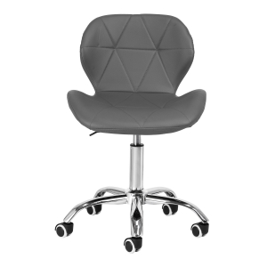 Taboret kosmetyczny QS-06 szary (149661)