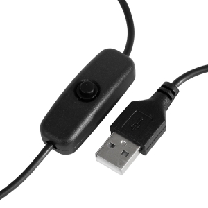 Glow Lampka UV LED Snake na biurko biała  (150139)