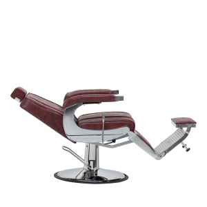 Hair System fotel barberski BM88066 bordowy  (150111)