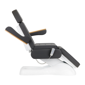 Fotel kosmetyczny elektryczny SILLON Lux 273b 3sil. 2 gat. szary (154386)